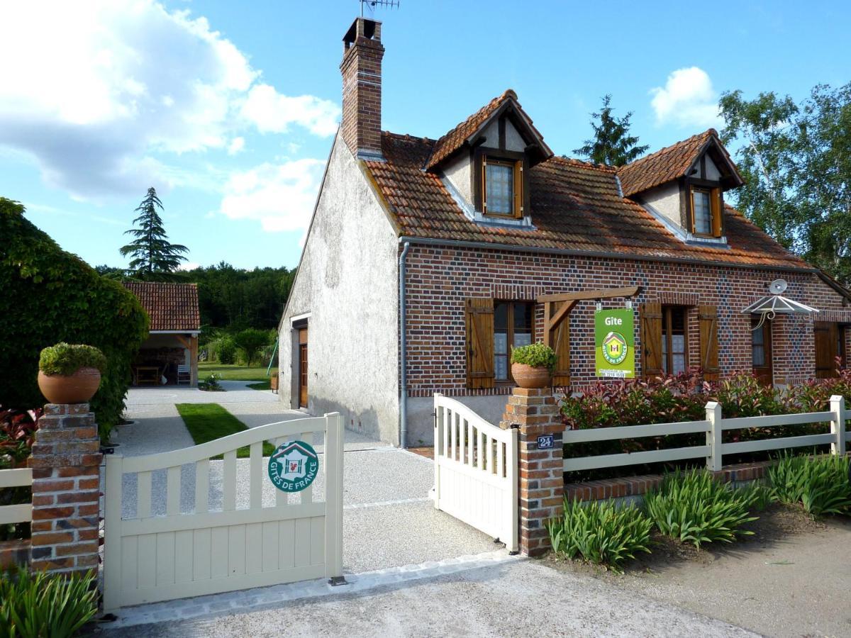 Gite De Sologne "Les Galoches" Dhuizon エクステリア 写真