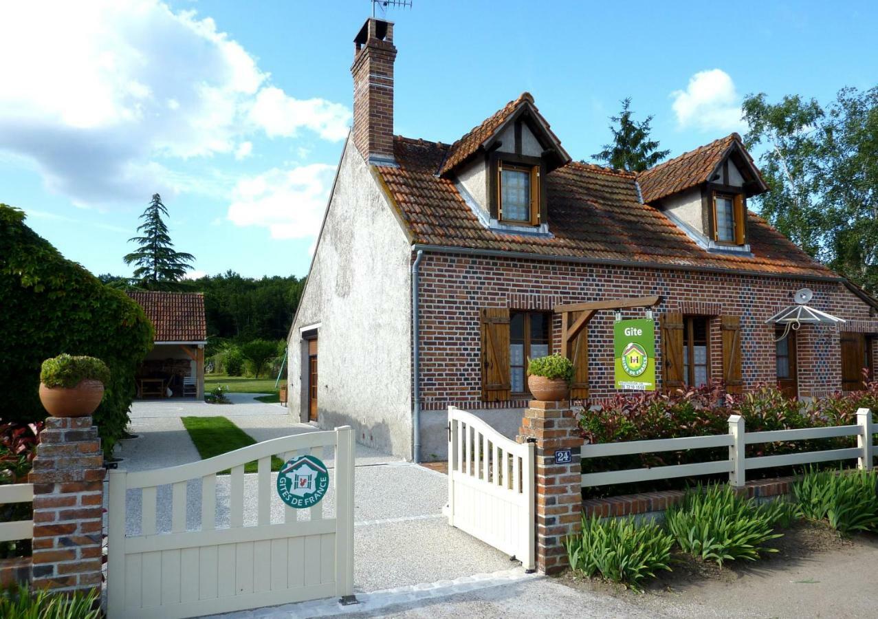 Gite De Sologne "Les Galoches" Dhuizon エクステリア 写真